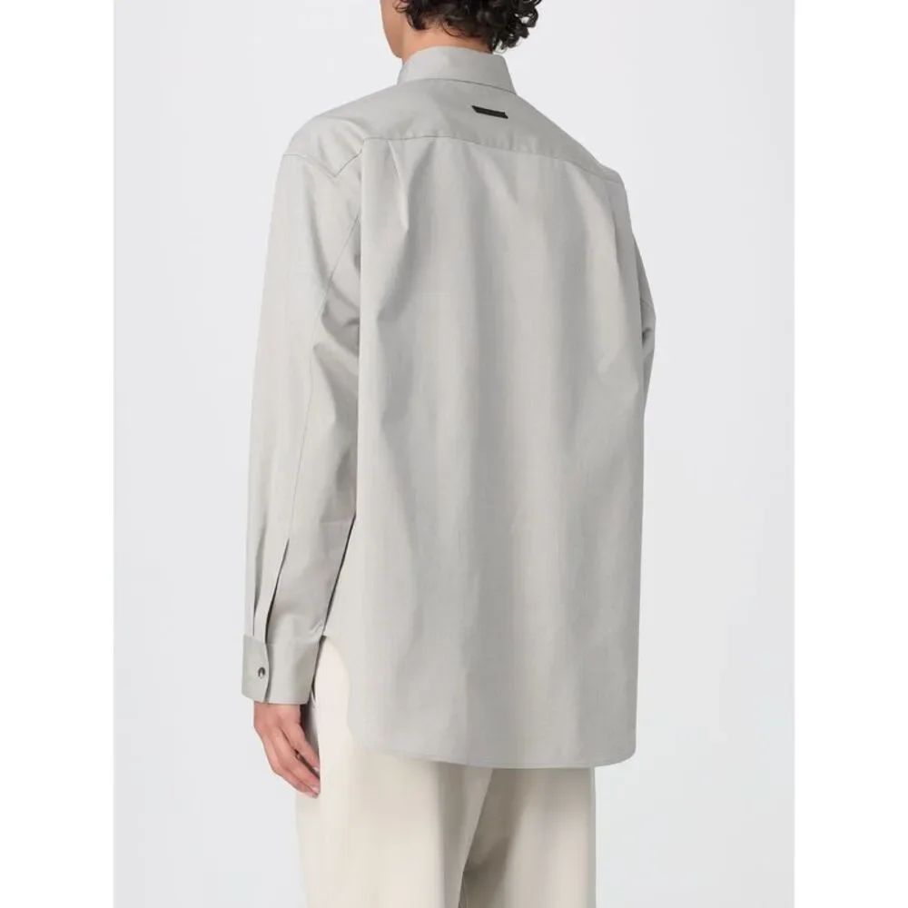 Fear Of God Shirt Men Grey - Picture 3 of 4